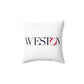 41 Tilt Weston Spun Polyester Square Pillow