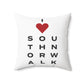 South Norwalk Vision Spun Polyester Square Pillow