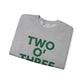 Two O’ Three Unisex Heavy Blend™ Crewneck Sweatshirt Lucky Green – St. Patrick’s Day