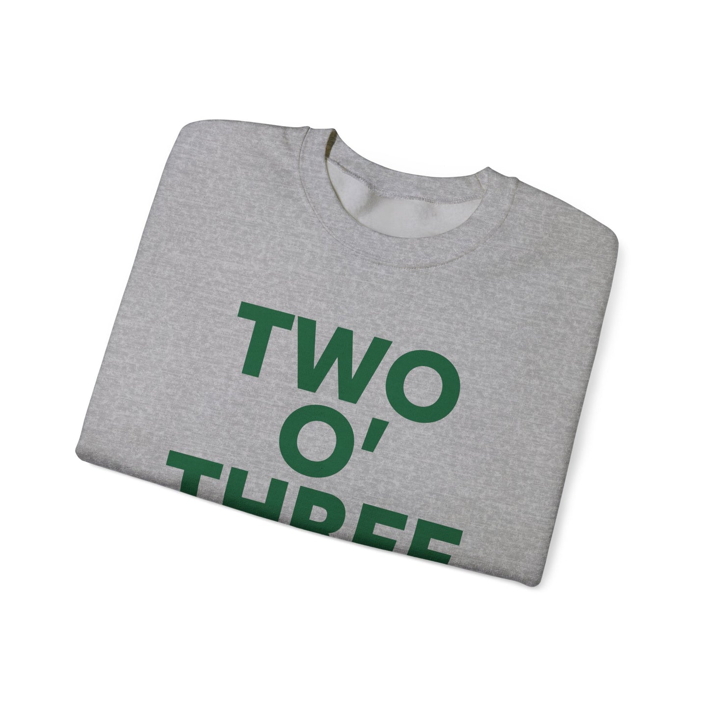 Two O’ Three Unisex Heavy Blend™ Crewneck Sweatshirt Lucky Green – St. Patrick’s Day