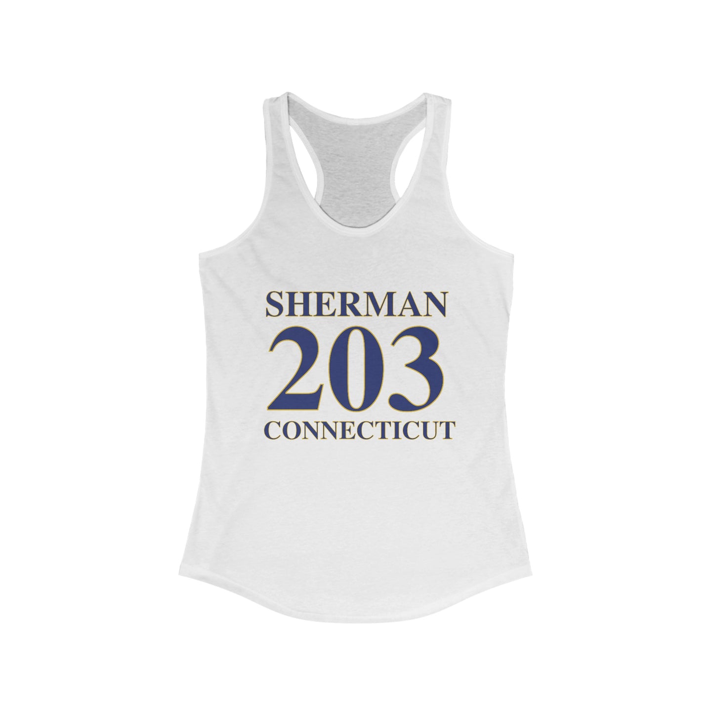 Sherman 203 Connecticut Women's Ideal Racerback Tank