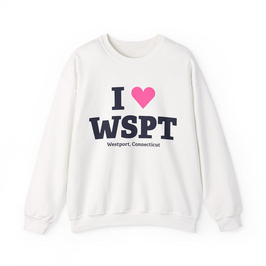 I Heart WSPT Unisex Heavy Blend™ Crewneck Sweatshirt