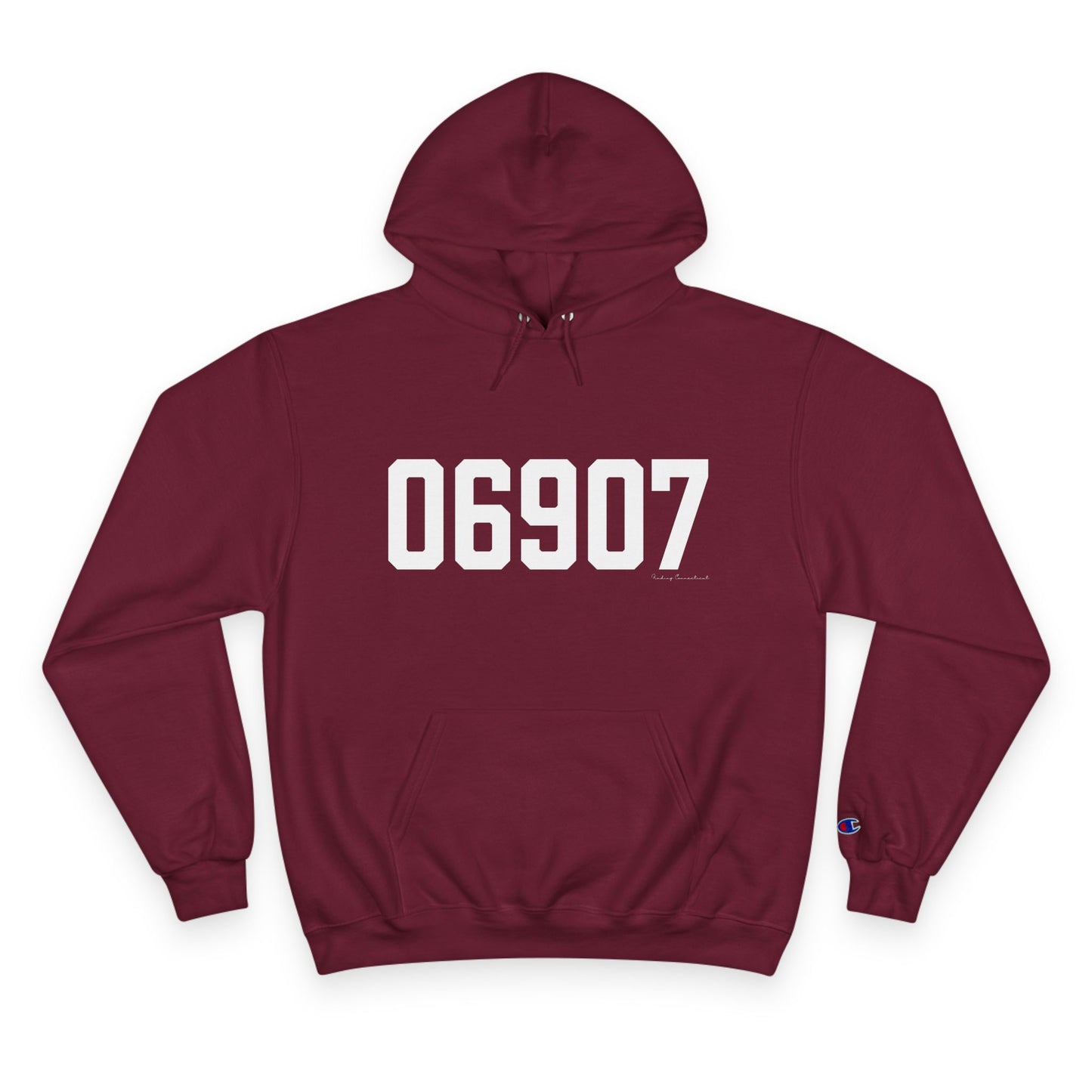 06907 Stamford CT Zip Code Champion Hoodie Sweatshirt