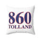 860 Union Red, White & Blue Spun Polyester Square Pillow