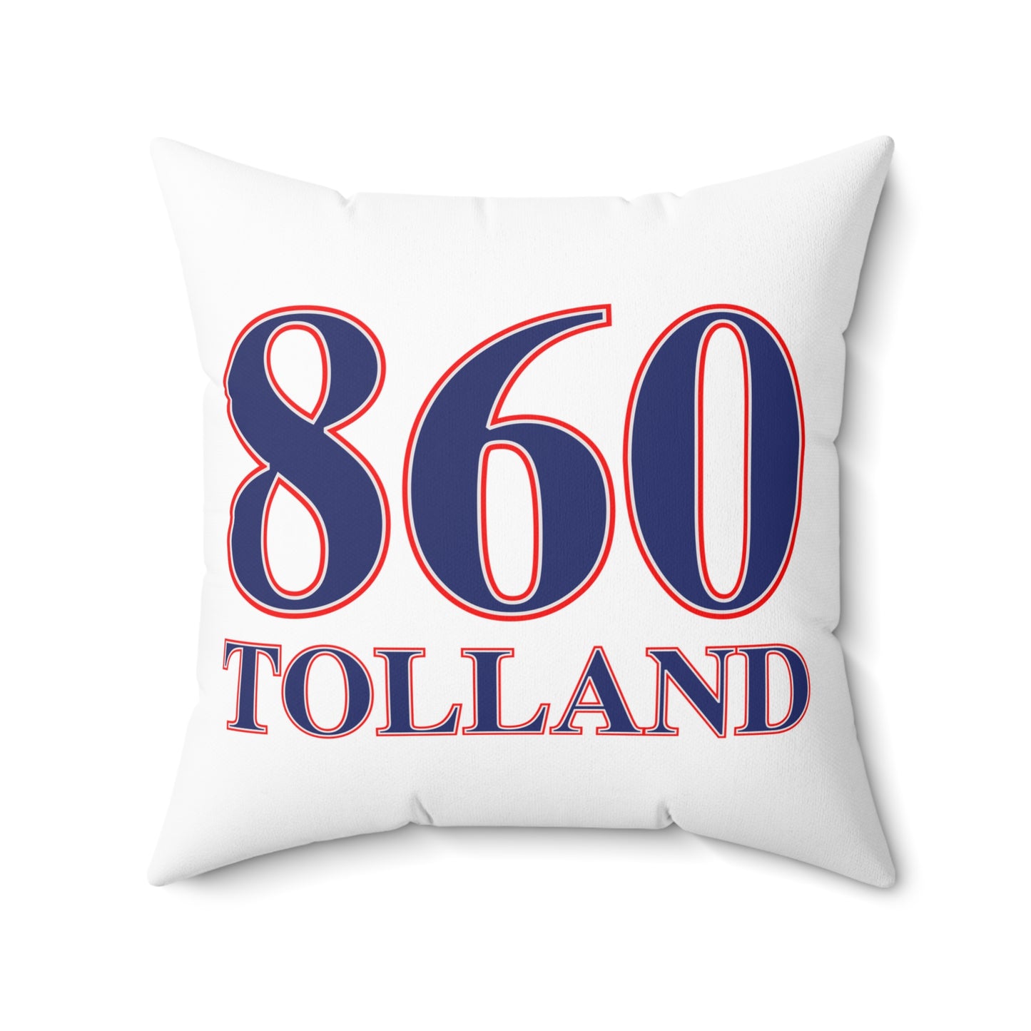 860 Union Red, White & Blue Spun Polyester Square Pillow