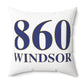 860 Windsor Polyester Square Pillow