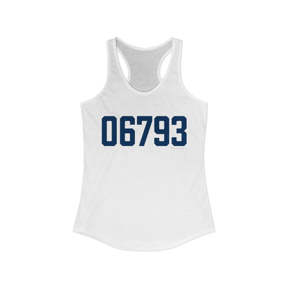 06793 Washington Connecticut Zip Code Women's Ideal Racerback Tank Top