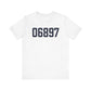 06897 Wilton Connecticut Zip Code Unisex Jersey Short Sleeve T-Shirt