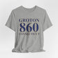 Groton 860 Connecticut Unisex Jersey Short Sleeve Tee