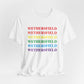 Wethersfield Pride Unisex Jersey Short Sleeve Tee