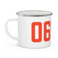 06907 Stamford Connecticut Zip Code Enamel Camping Mug