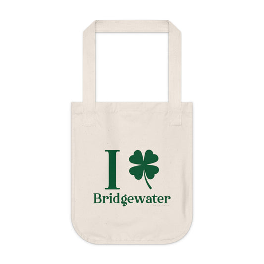 I Clover Bridgewater Organic Canvas Tote Bag