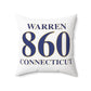 Warren 860 Connecticut Polyester Square Pillow