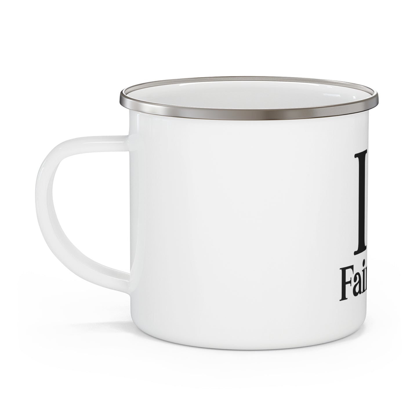 I Clover Fairfield Enamel Camping Mug
