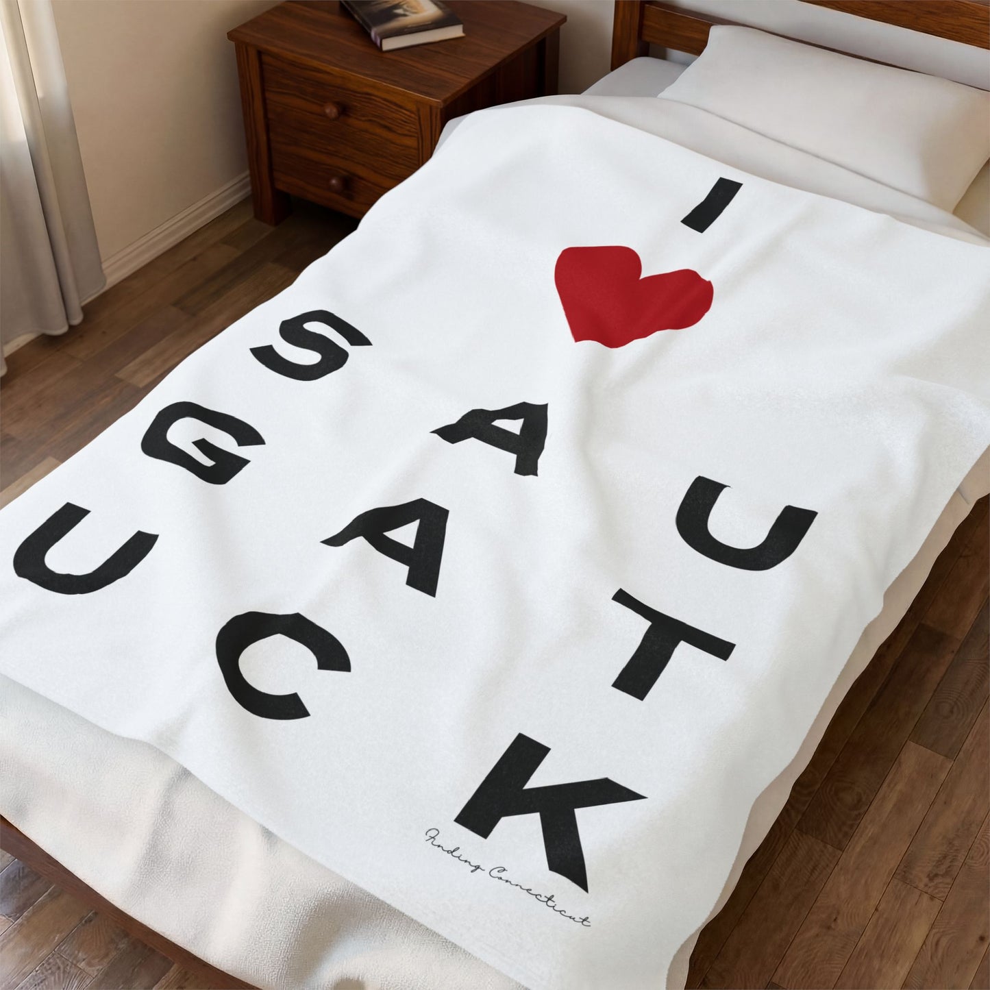 Saugatuck Vision Velveteen Plush Blanket