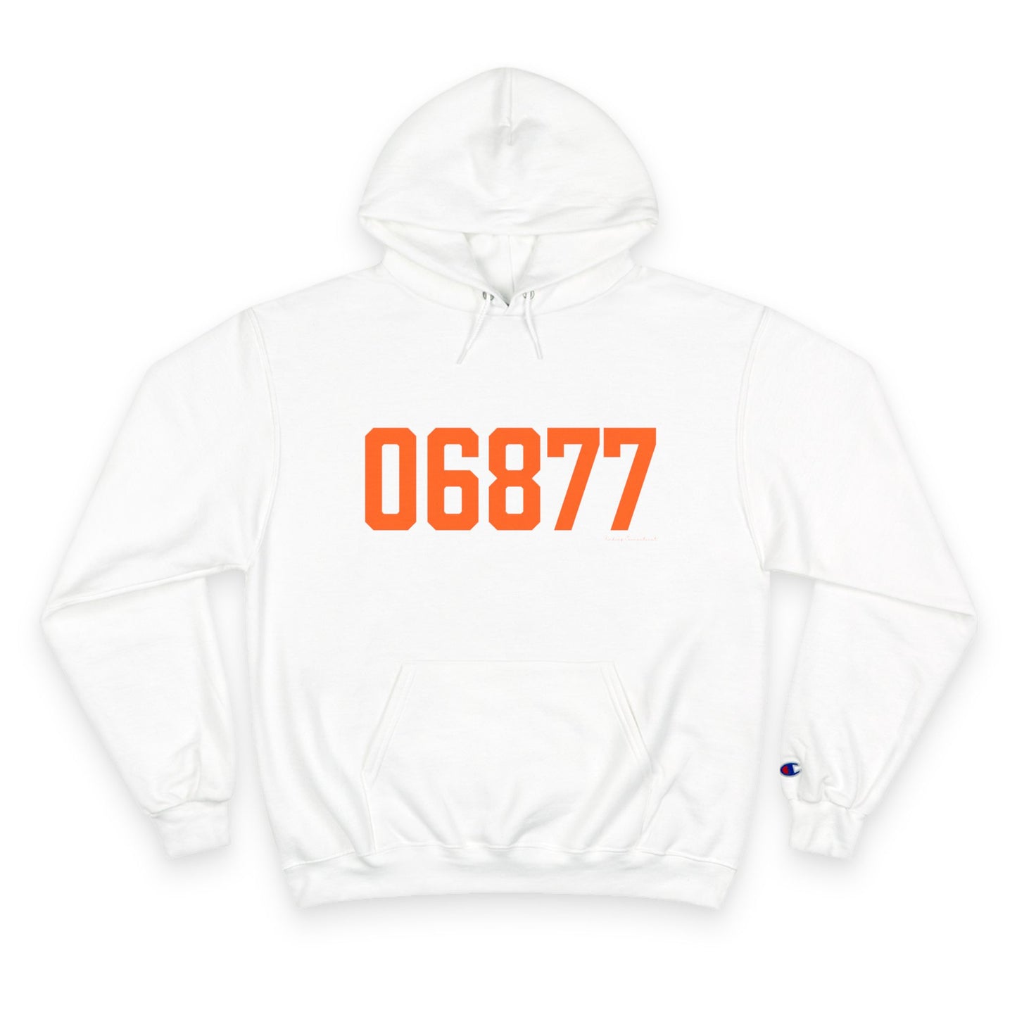 06877 Ridgefield Connecticut Zip Code Champion Hoodie Sweatshirts