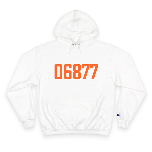 06877 Ridgefield Connecticut Zip Code Champion Hoodie Sweatshirts