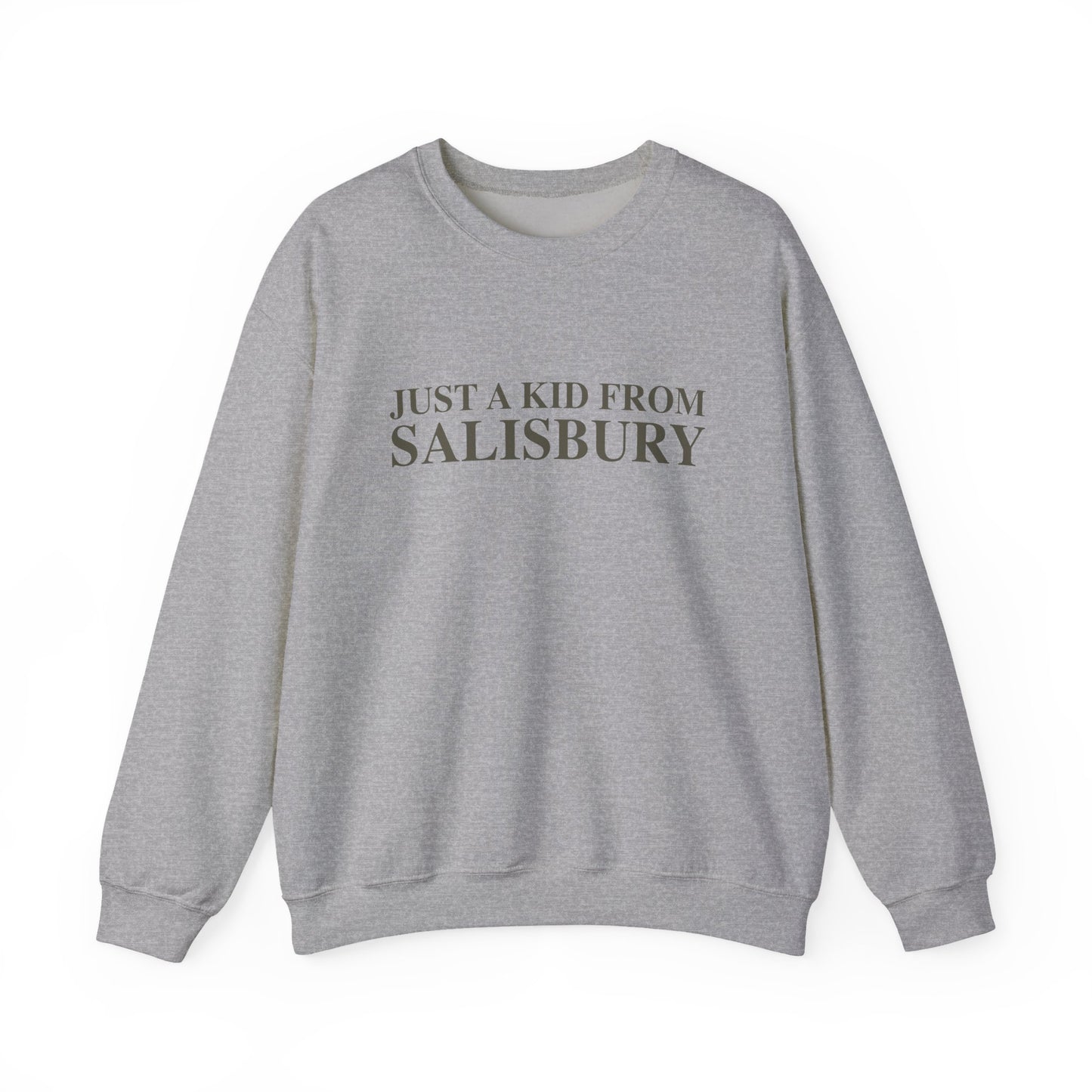 Just a kid from Salisbury Unisex Heavy Blend™ Crewneck Sweatshirt