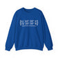 Deep River Coordinates Unisex Heavy Blend™ Crewneck Sweatshirt