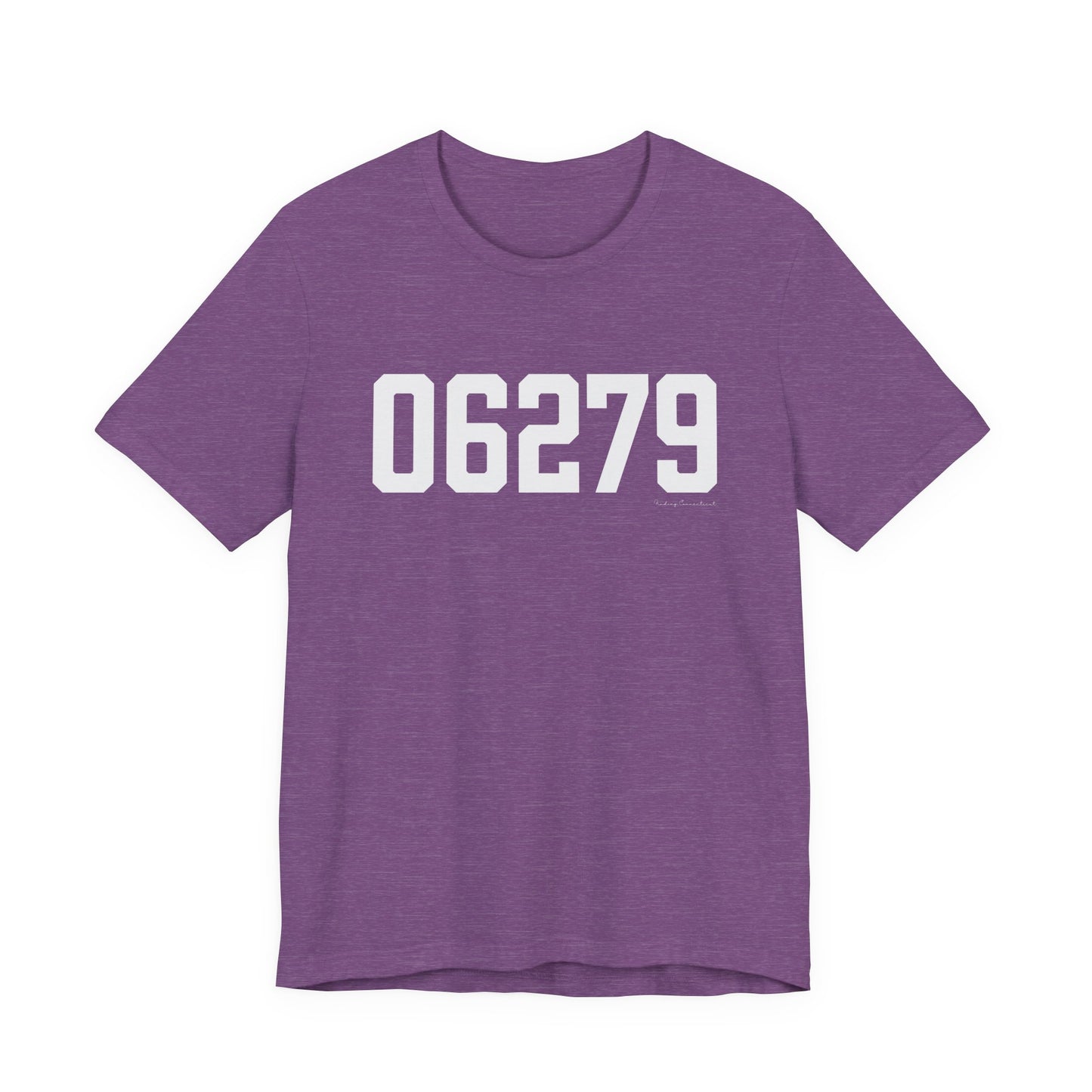 06279 Willington CT Zip Code Unisex Jersey Short Sleeve T-Shirt