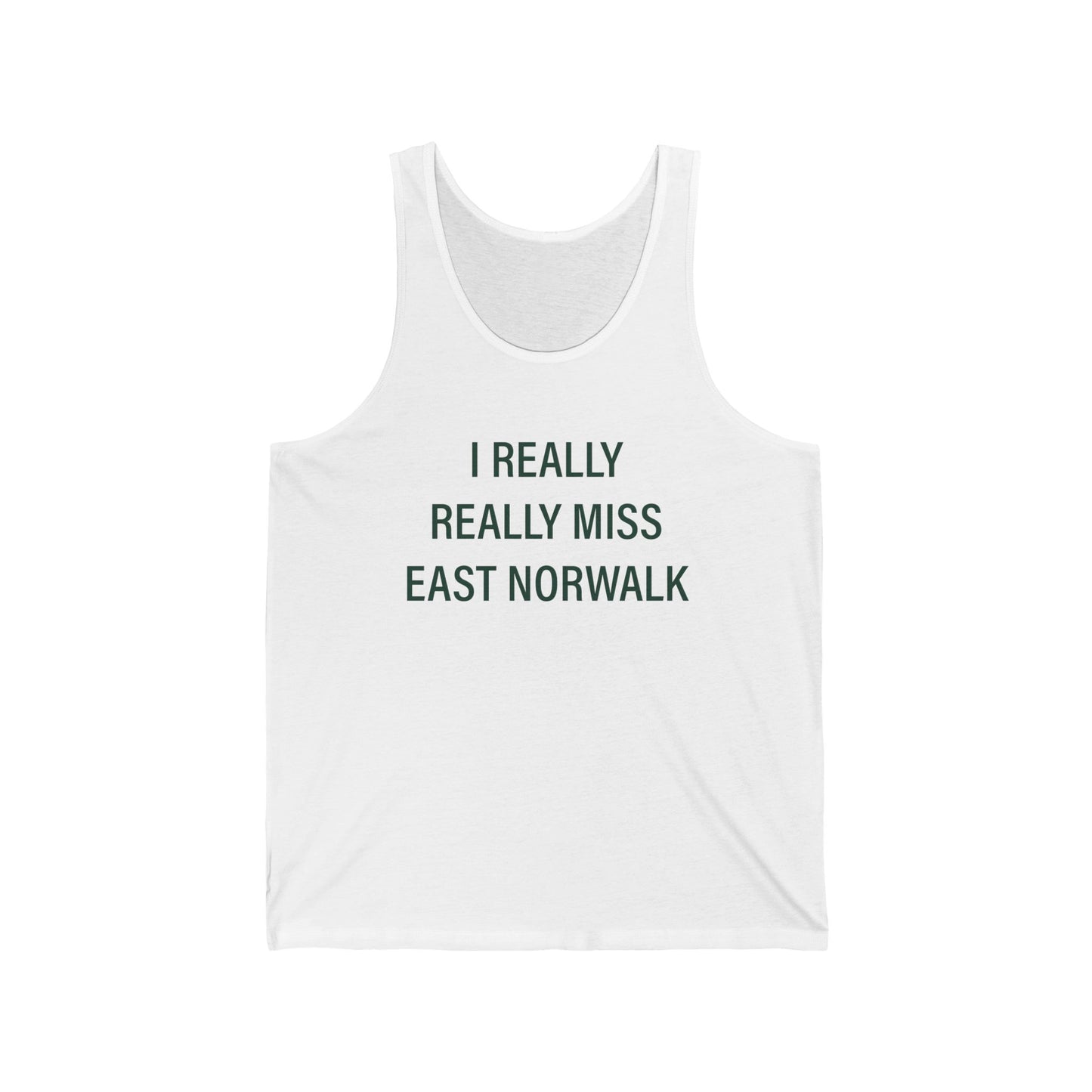 I Really Really Miss East Norwalk Unisex Jersey Tank Top
