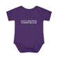 Just a kid from Compo Beach Infant Baby Rib Bodysuit