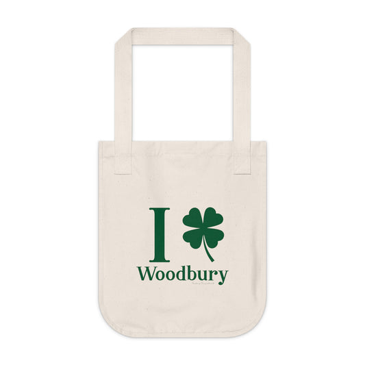 I Clover Woodbury Organic Canvas Tote Bag
