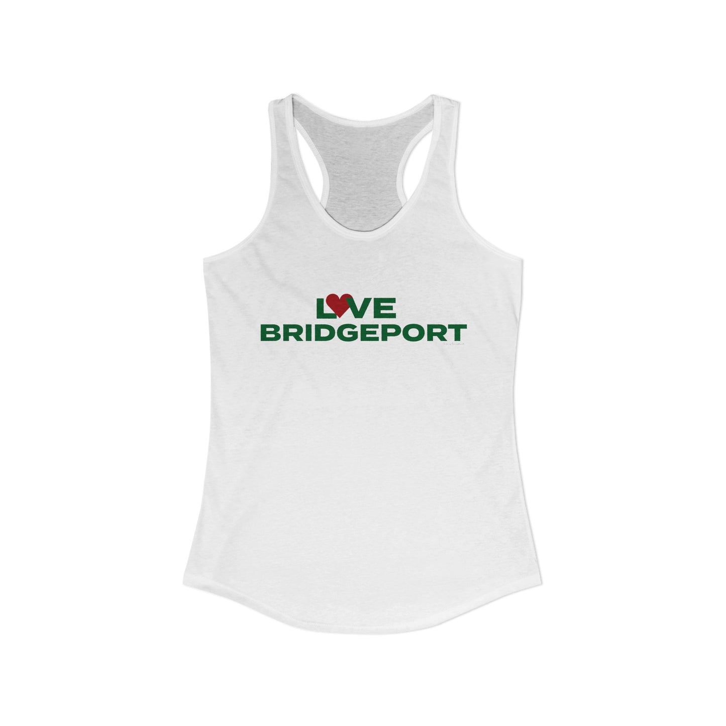 Love Bridgeport Women's Ideal Racerback Tank Top