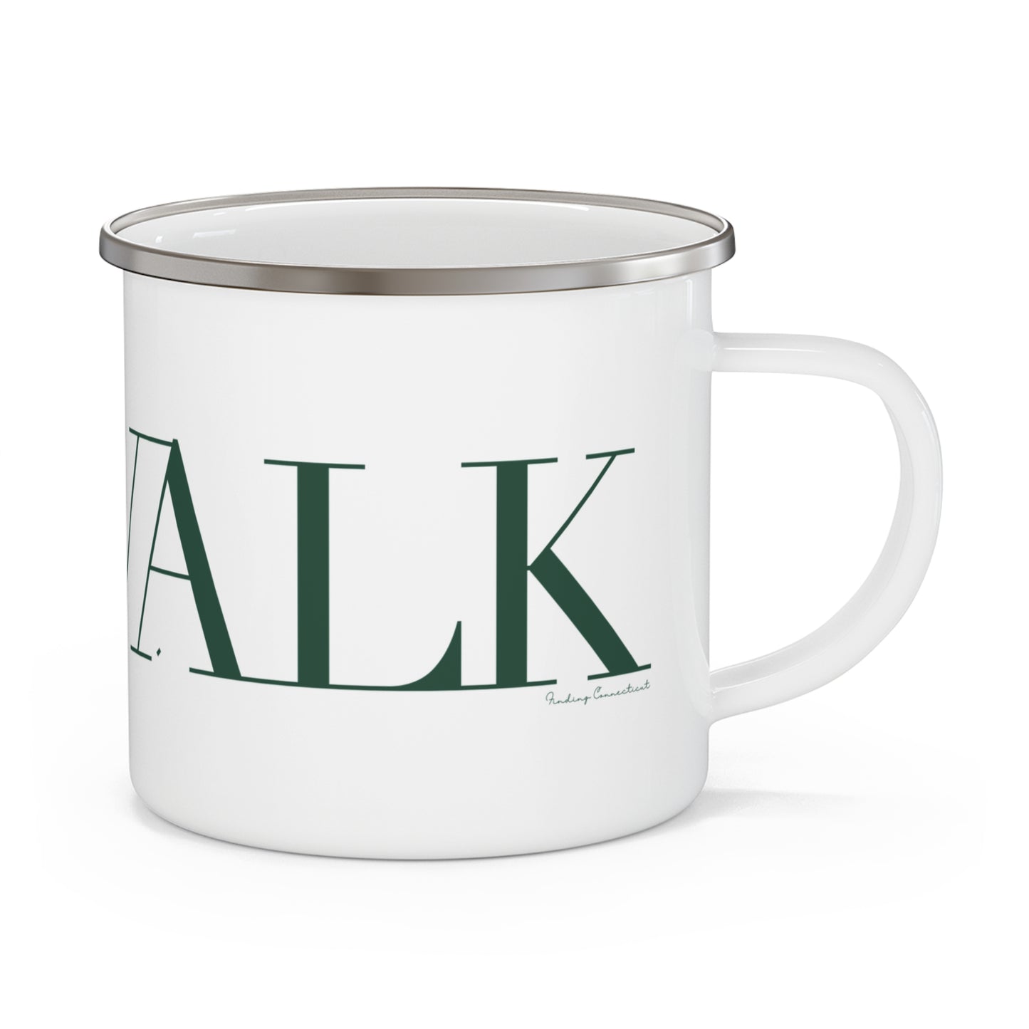41 Tilt Norwalk Enamel Camping Mug