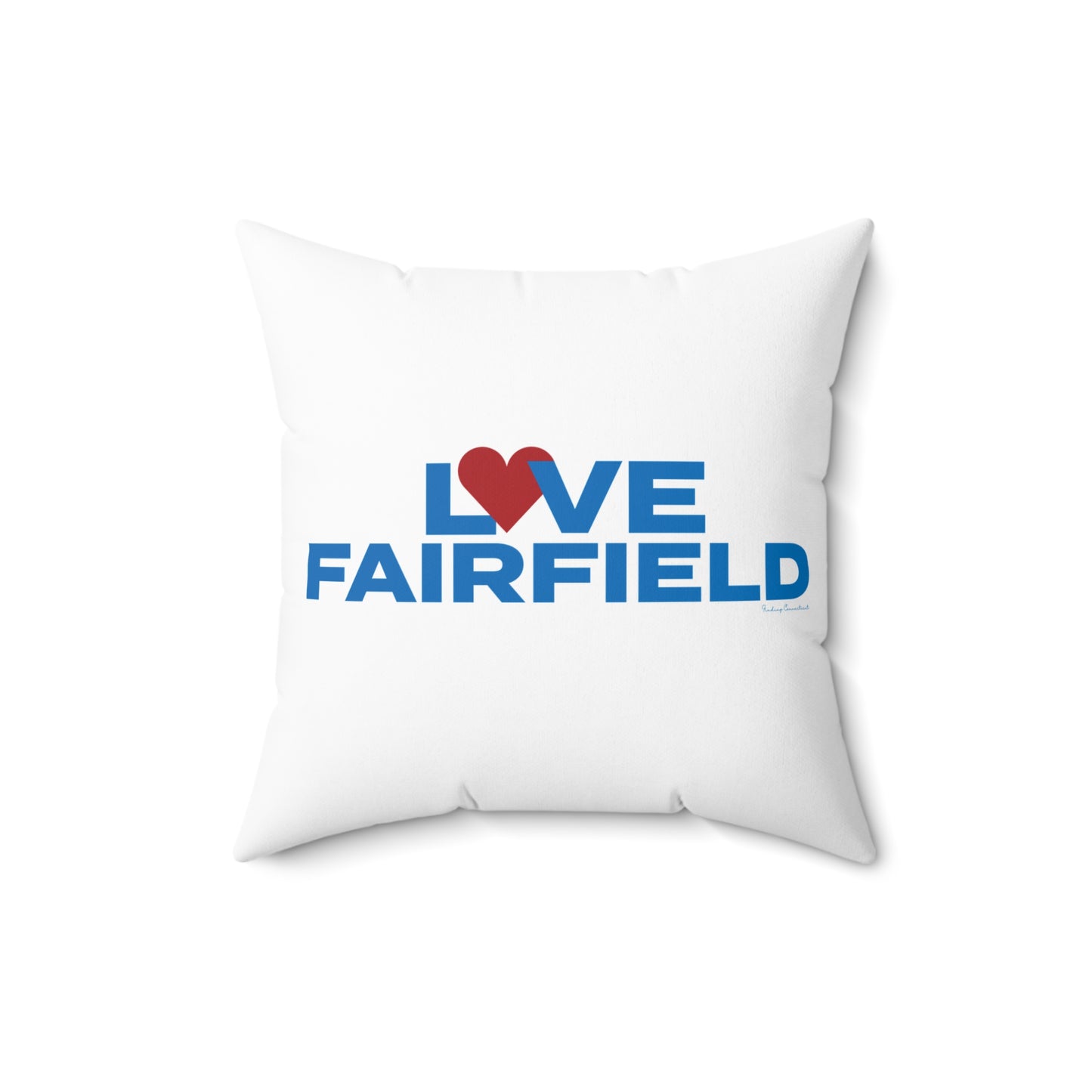 Love Fairfield Spun Polyester Square Pillow