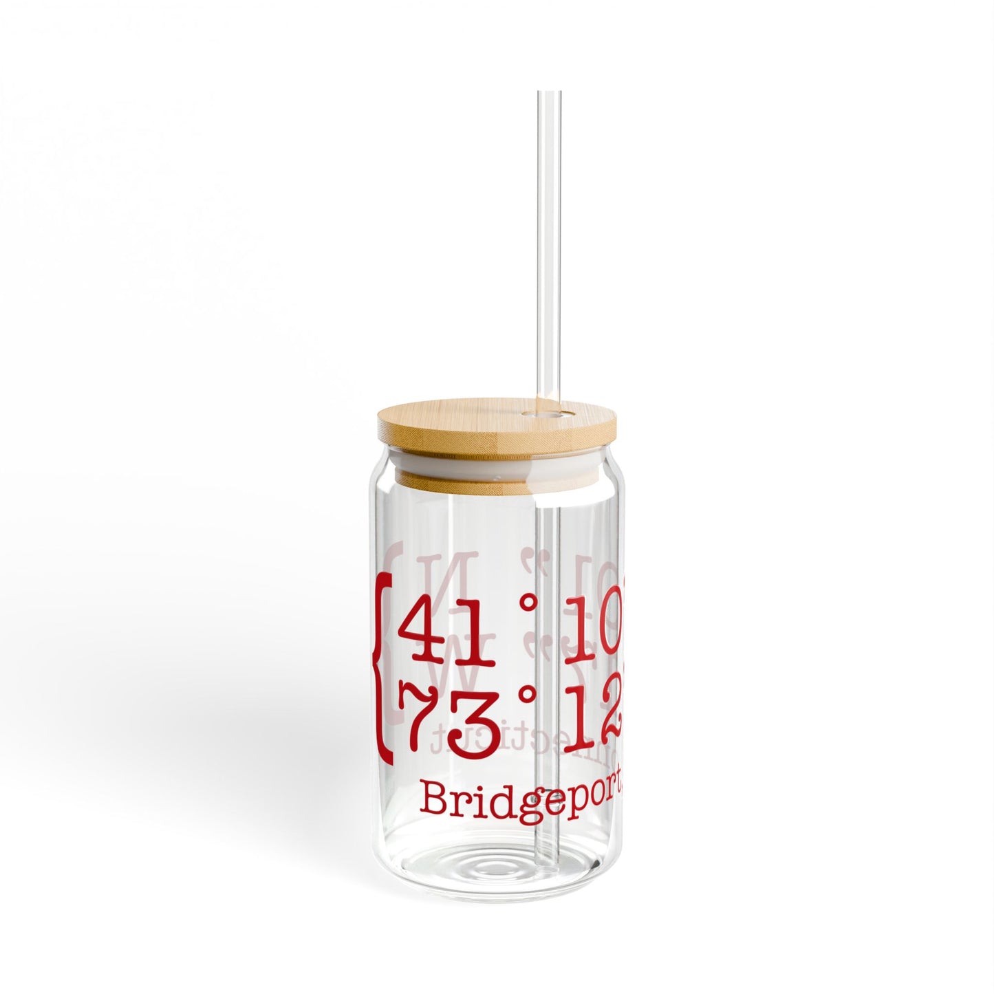 Bridgeport Coordinates Sipper Glass, 16oz