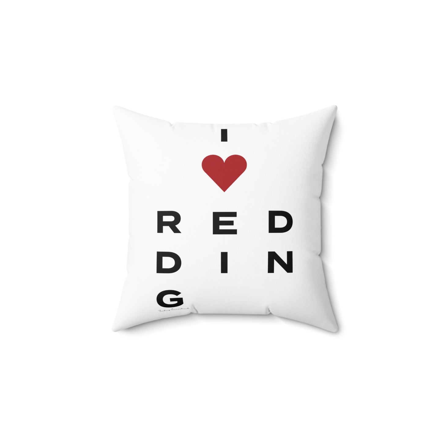 Redding Vision Spun Polyester Square Pillow