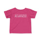 Just a kid from Plainville Infant Fine Jersey T-Shirt