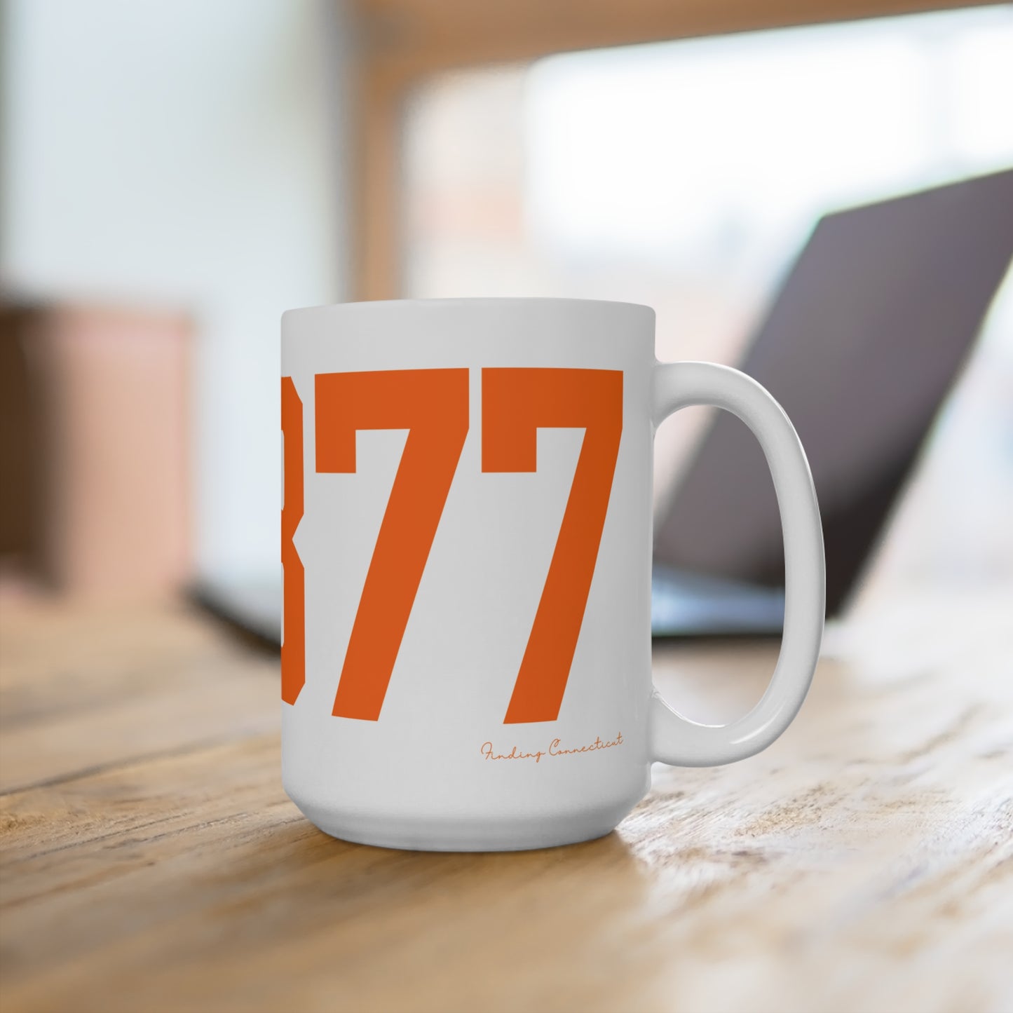 06877 Ridgefield Connecticut Zip Code Mug 15oz