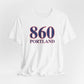 860 Portland Red White & Blue Unisex Jersey Short Sleeve T-Shirt