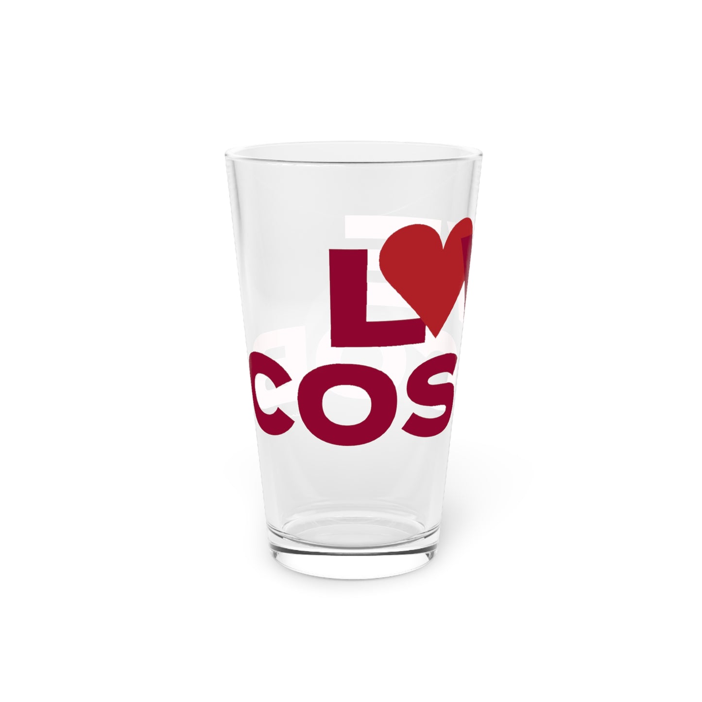 Love Cos Cob Pint Glass, 16oz