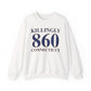 Killingly 860 Connecticut Unisex Heavy Blend™ Crewneck Sweatshirt