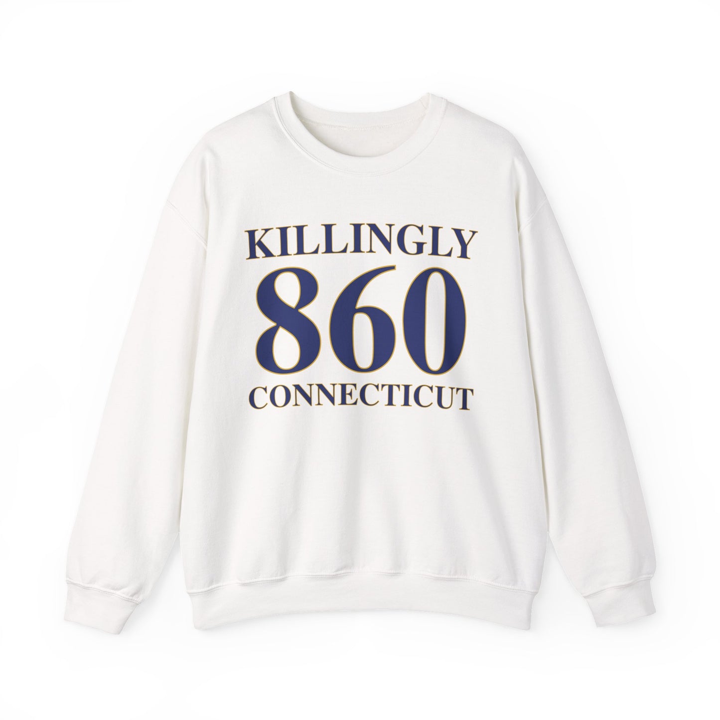 Killingly 860 Connecticut Unisex Heavy Blend™ Crewneck Sweatshirt