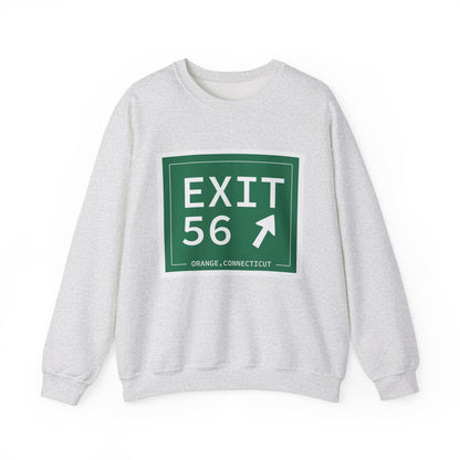 Vintage Exit 56 WCP Sign Unisex Heavy Blend™ Crewneck Sweatshirt