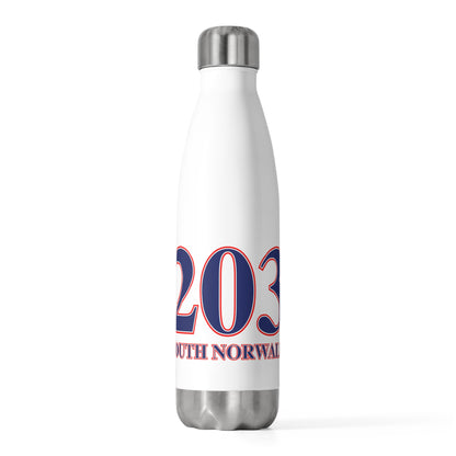 203 South Norwalk Red, White & Blue 20oz Insulated Bottle