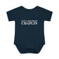 Just a kid from Chaplin Infant Baby Rib Bodysuit