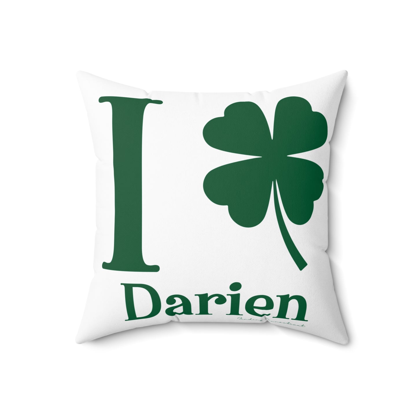 I Clover Darien Spun Polyester Square Pillow