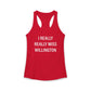 I Really Really Miss Willington Women's Ideal Racerback Tank Top