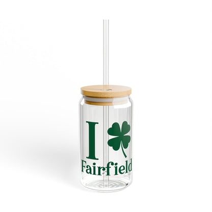 I Clover Fairfield Sipper Glass, 16oz