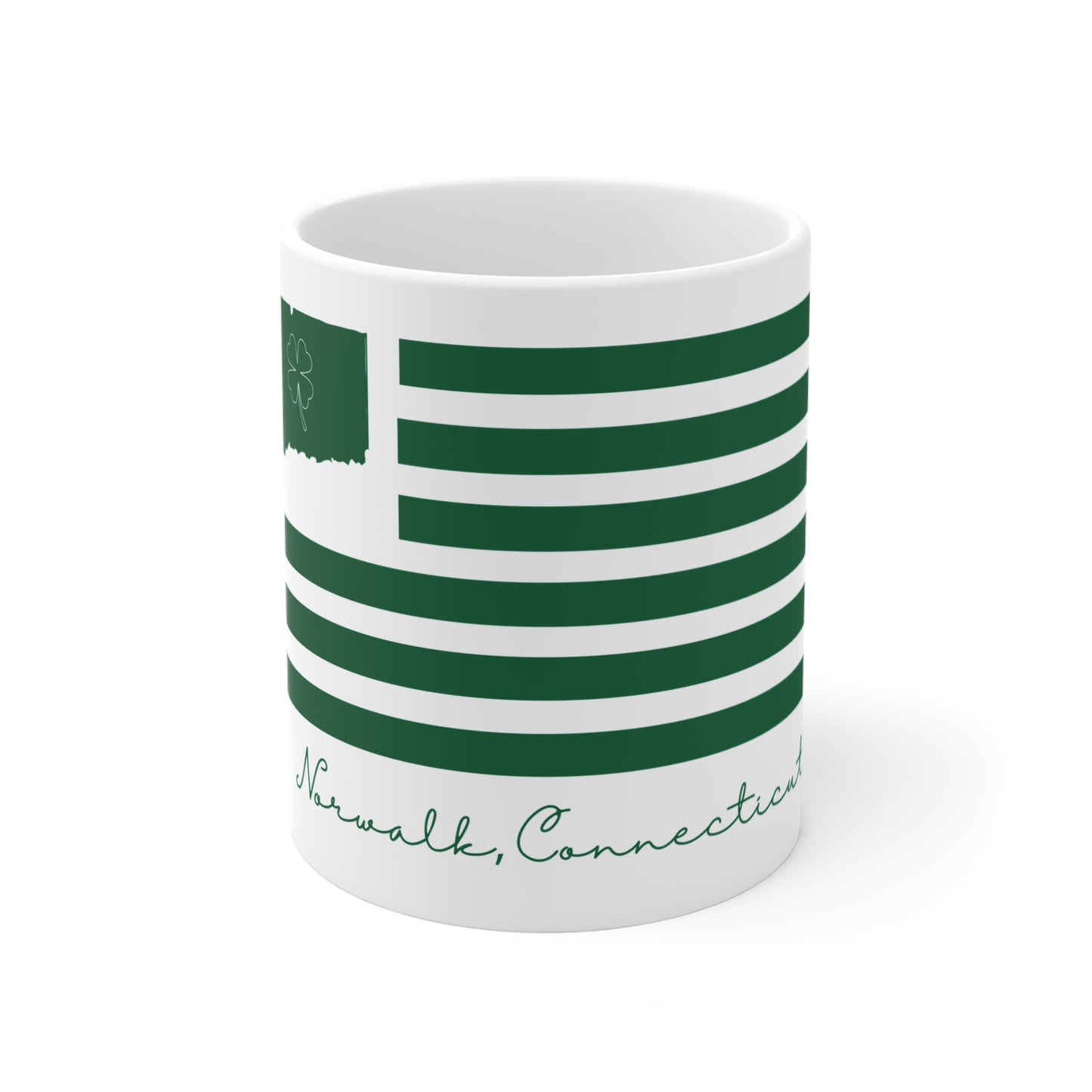 Norwalk Connecticut St. Patrick's Day Mug 11oz