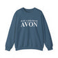 Just a kid from Avon Unisex Heavy Blend™ Crewneck Sweatshirt