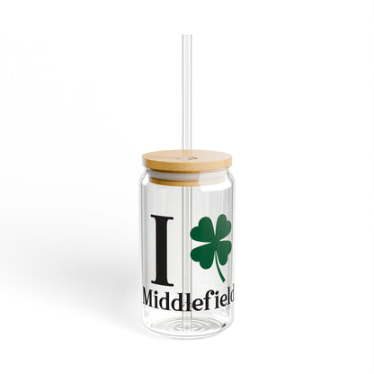I Clover Middlefield Sipper Glass, 16oz