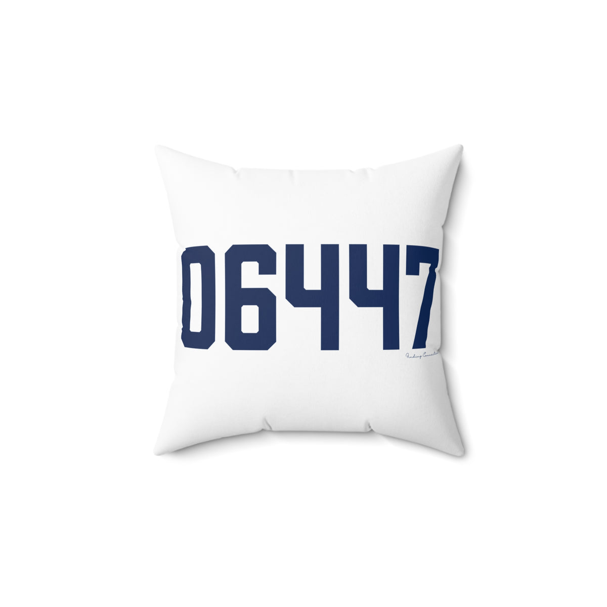 06447 Marlborough Connecticut Zip Code Polyester Square Pillow