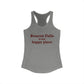 Beacon Falls is My Happy Place Women's Ideal Racerback Tank Top