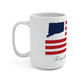 Norfolk Connecticut Flag Mug 15oz